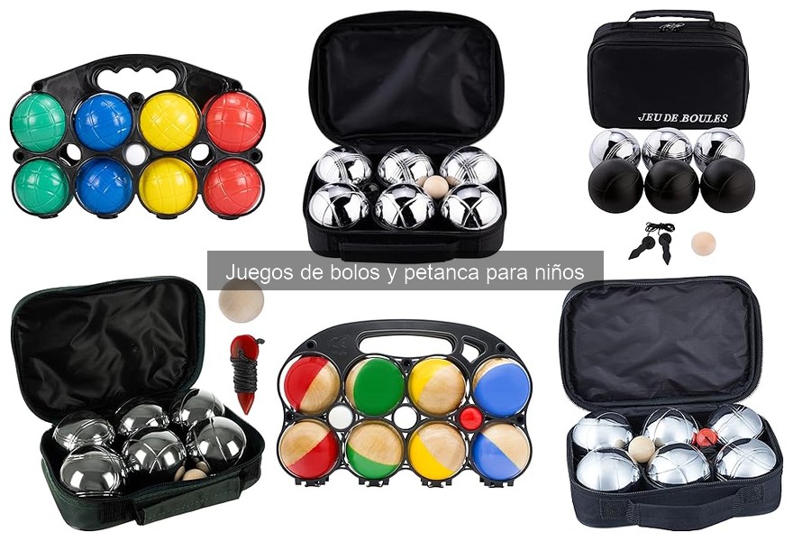 Mejores juegos de bolos y petanca para niños en 2023