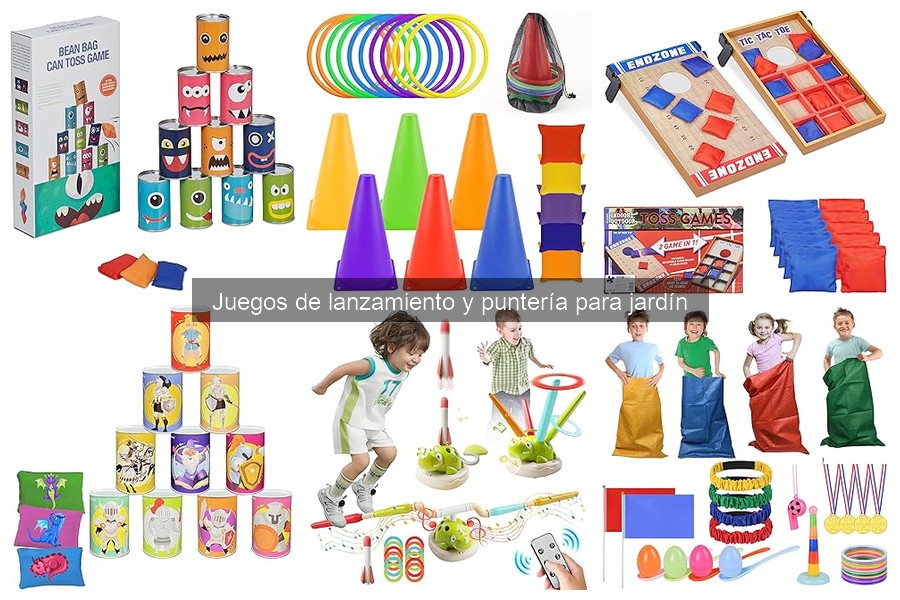 Mejores juegos de puntería para fiestas infantiles en el jardín