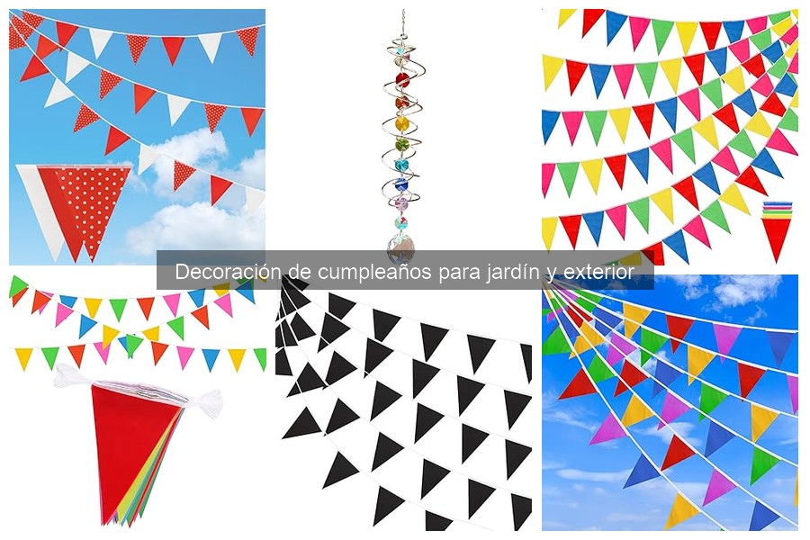 ** Mejores lugares para comprar decoración de cumpleaños en exterior