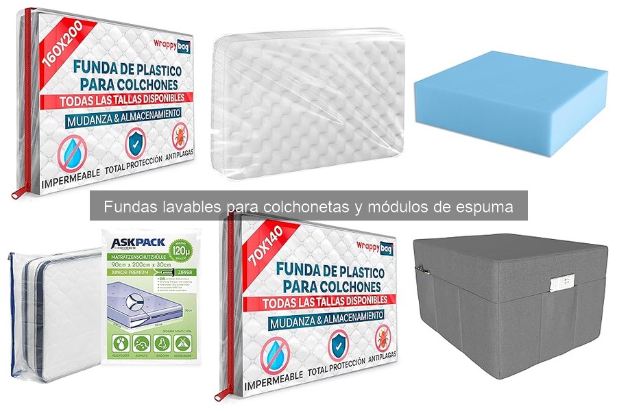 Mejores lugares para comprar fundas lavables para colchonetas