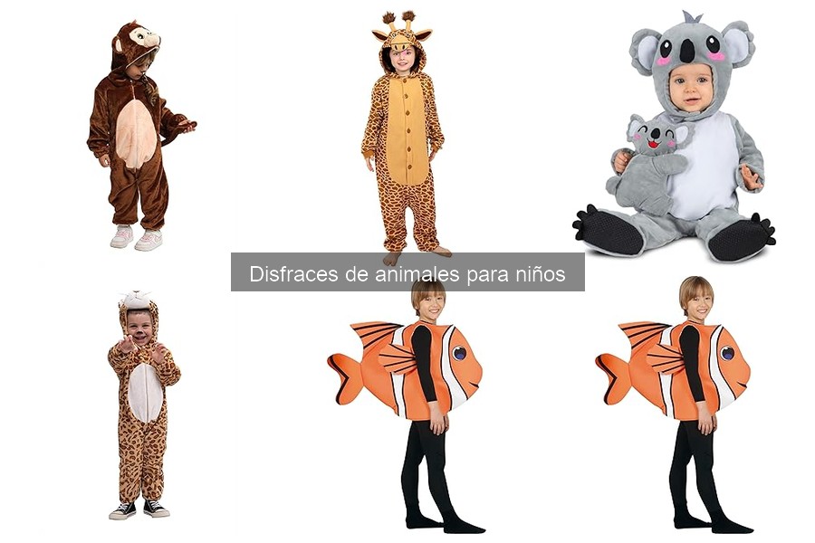 Mejores marcas de disfraces de animales para niños 2023