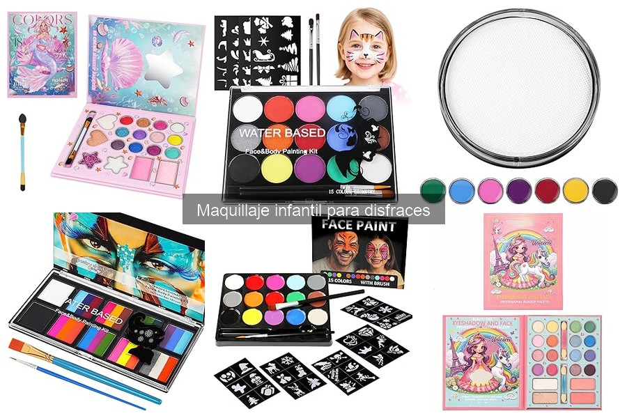 Mejores marcas de maquillaje infantil para disfraces