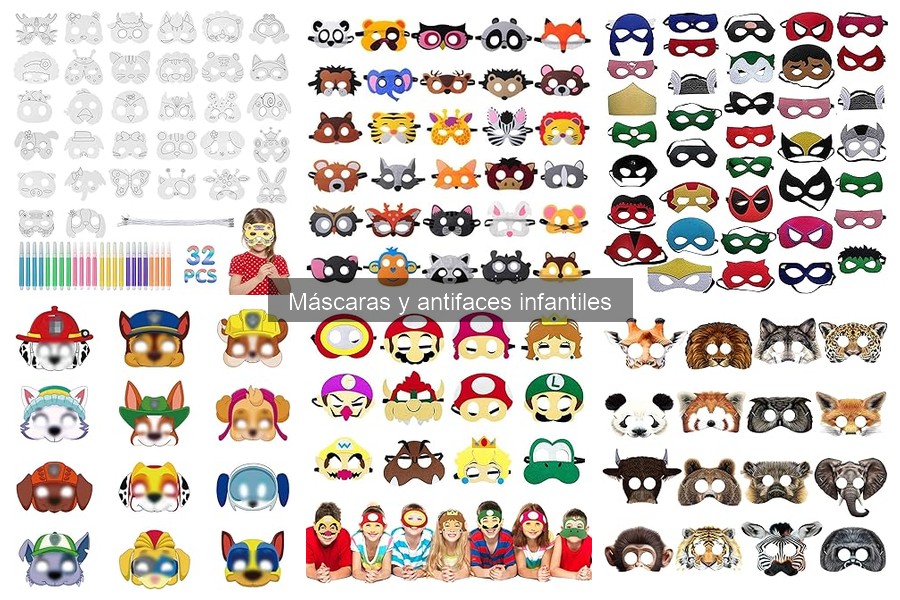 Mejores marcas de máscaras infantiles en Amazon