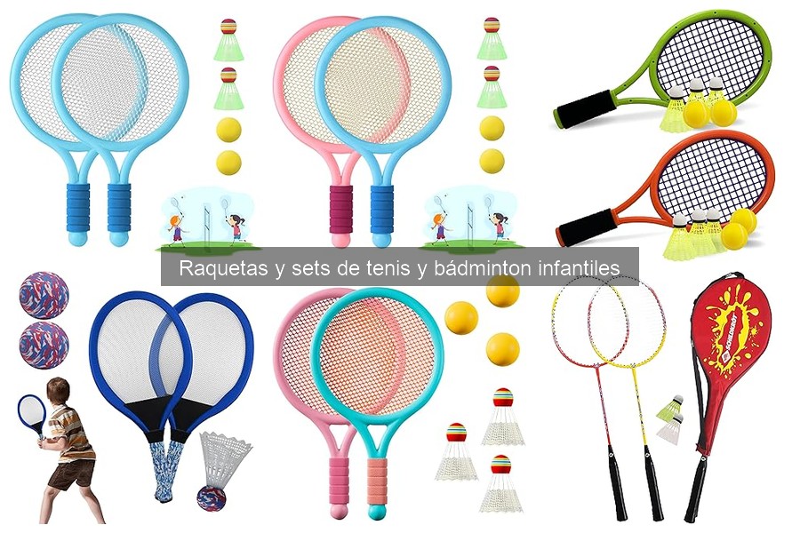 Mejores marcas de raquetas y sets de tenis para niños