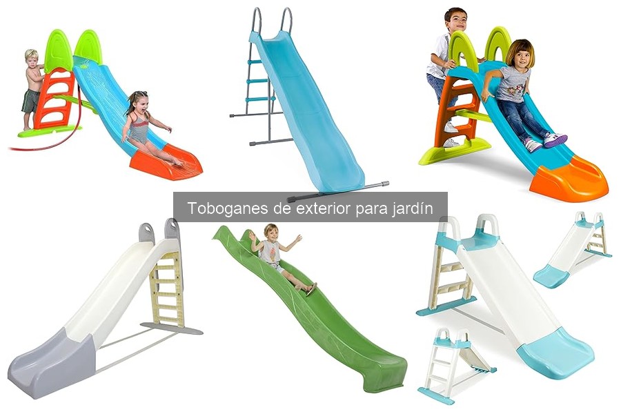 Mejores ofertas en toboganes de exterior para jardín