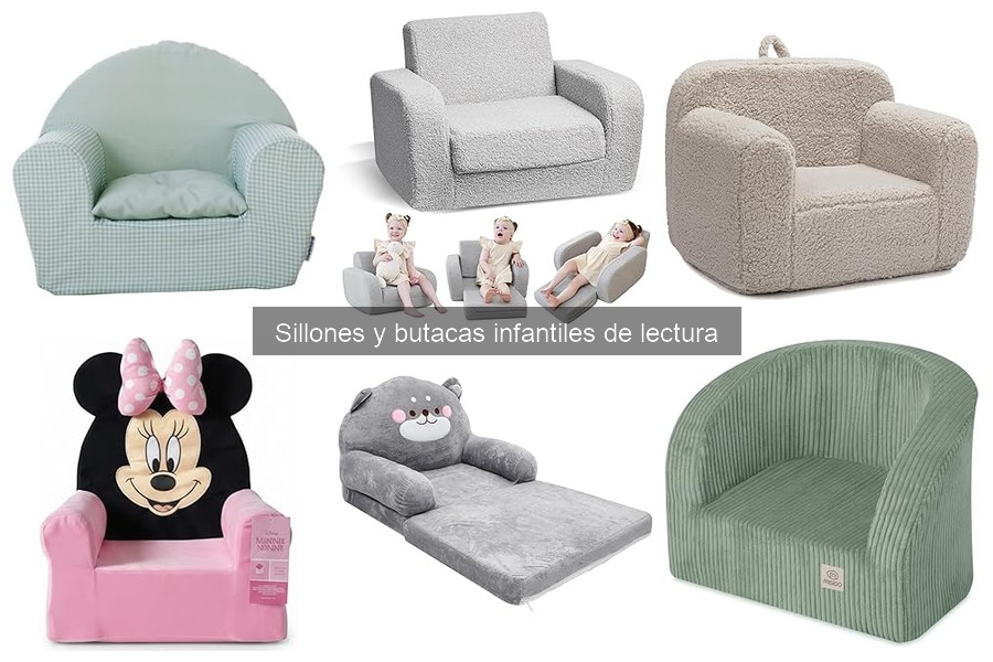 Mejores ofertas y precios en sillones infantiles de lectura