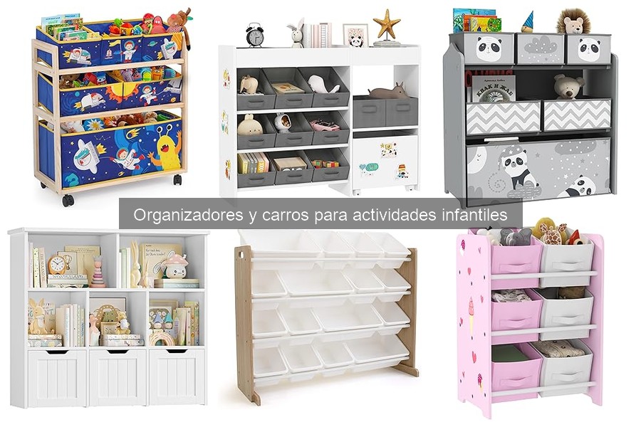 Mejores organizadores para actividades infantiles en casa