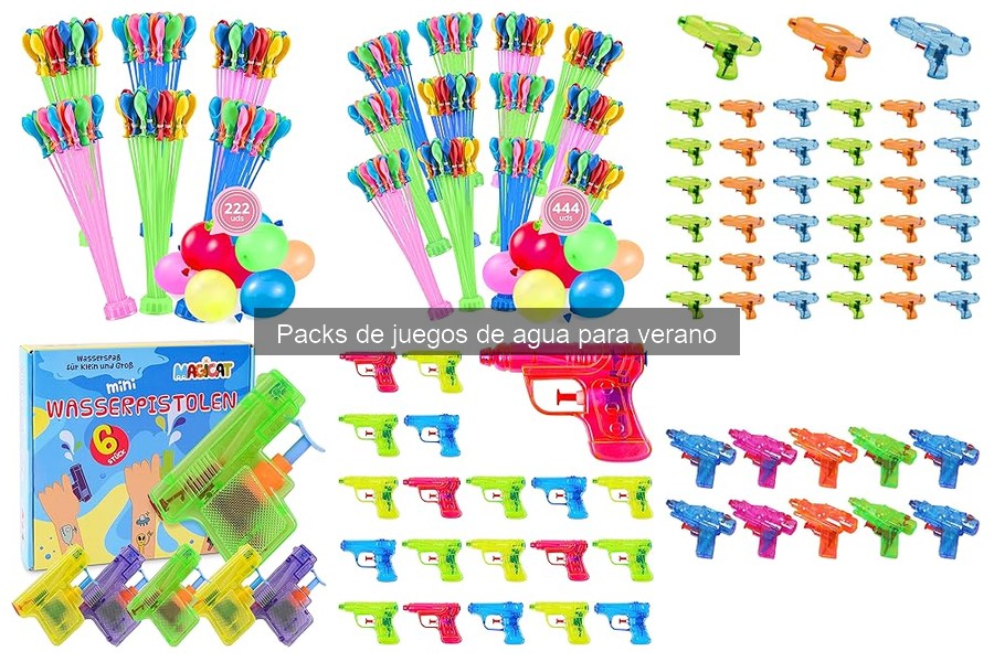 Mejores packs de juegos de agua para niños de 3 a 5 años