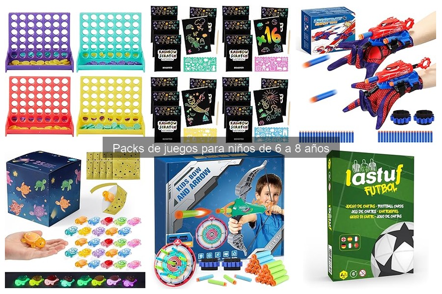 Mejores packs de juegos para niños de 6 a 8 años en 2023