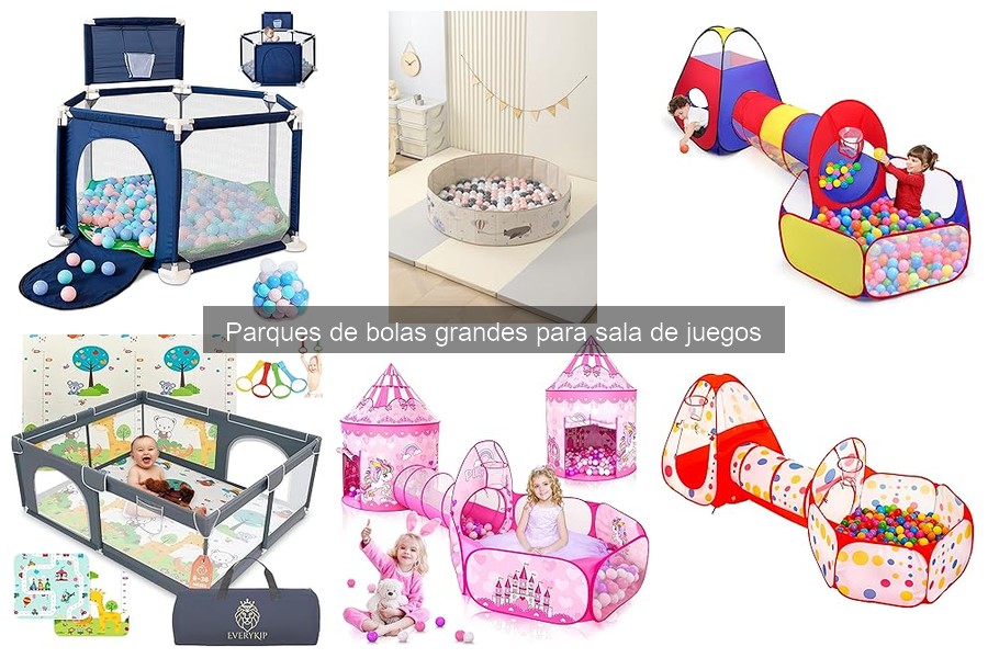Mejores parques de bolas grandes para niños de 3 a 5 años