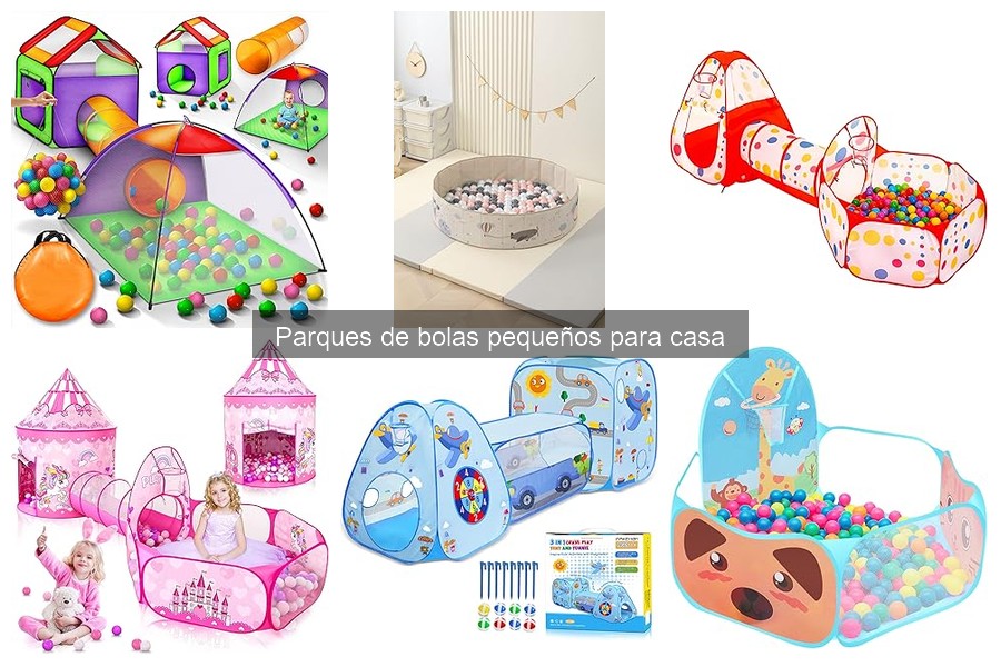 Mejores parques de bolas pequeños para espacios reducidos