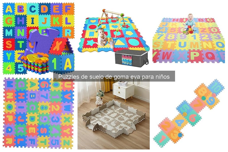 Mejores puzzles de suelo de goma eva para niños pequeños