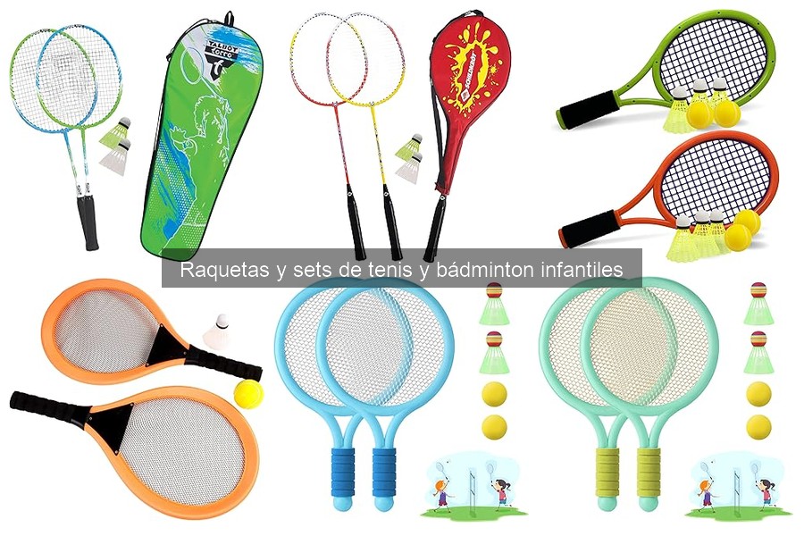 Mejores raquetas y sets de tenis infantiles para principiantes