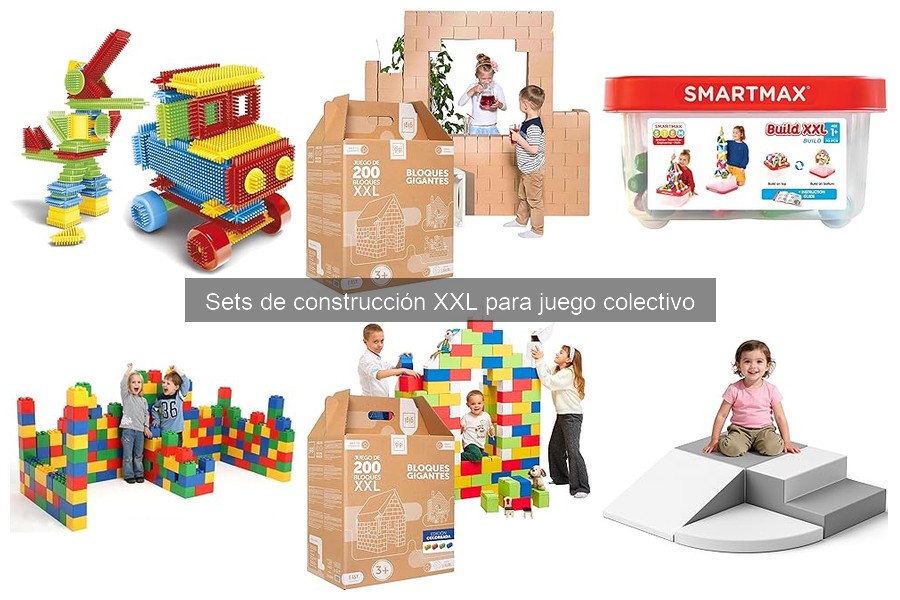 Mejores sets de construcción XXL para fiestas infantiles