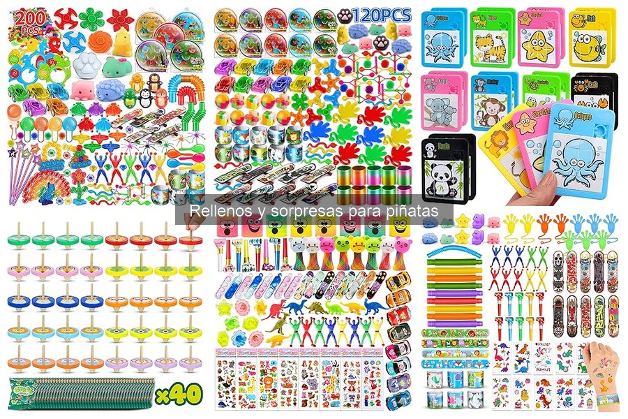 Mejores tiendas en línea para comprar rellenos de piñatas
