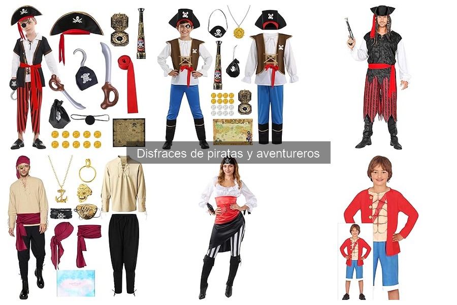 Mejores tiendas para comprar disfraces de piratas online