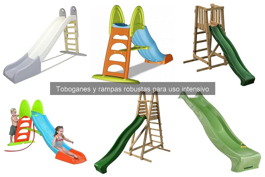Mejores toboganes y rampas para espacios pequeños en casa