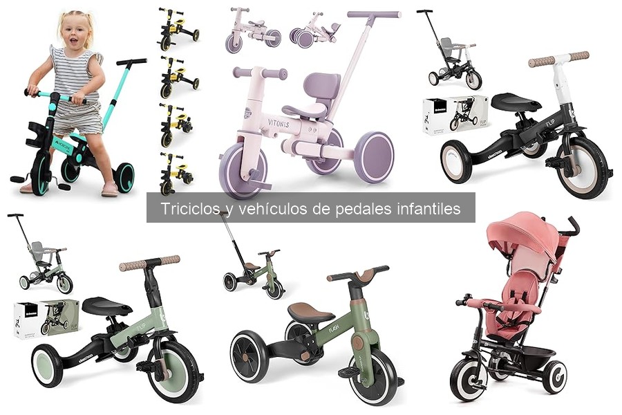 Mejores triciclos para niños de 2 a 4 años: comparativa 2023
