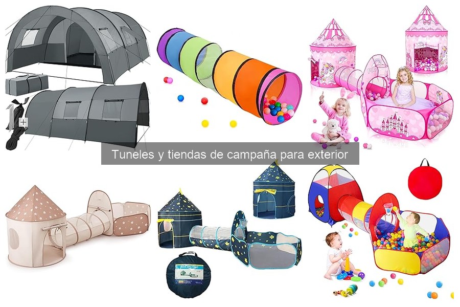 Mejores túneles y tiendas de campaña para exterior en verano