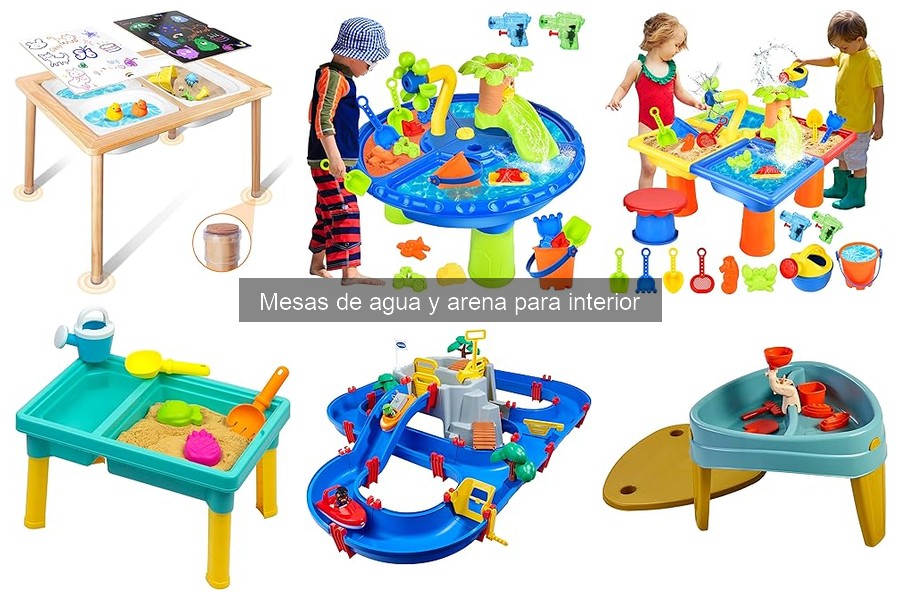 Mesas de Agua y Arena para Interiores: ¿Qué Son y Cómo Usarlas?