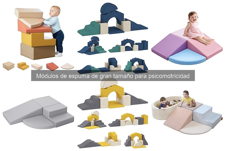 Módulos de espuma: impacto en el aprendizaje infantil
