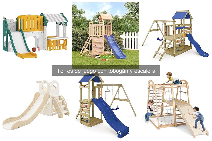 Normativas sobre Torres de Juego con Tobogán y Escalera