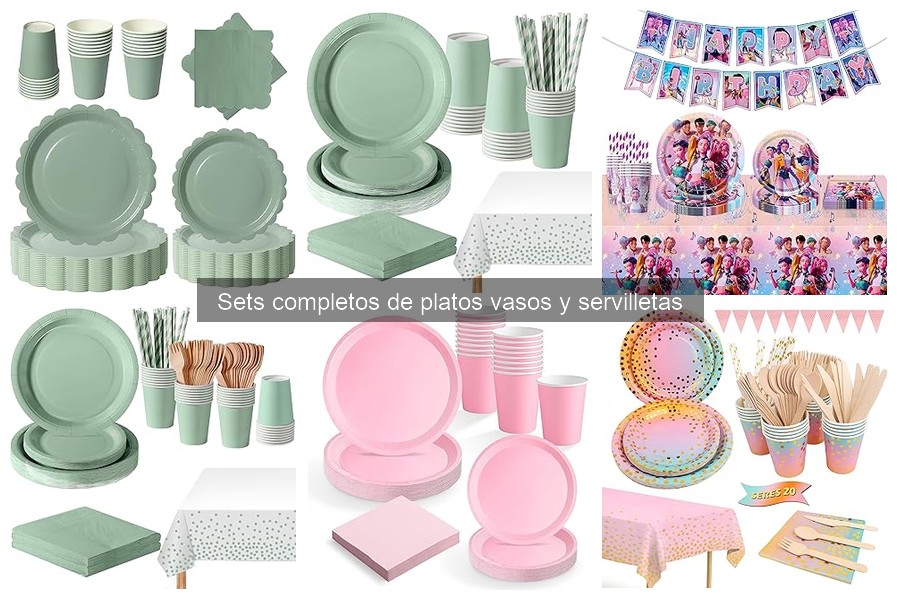 Ofertas de Sets Completos para Fiestas: Mejores Precios