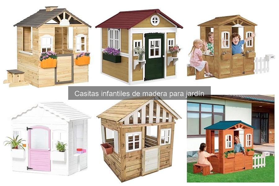 Ofertas en casitas infantiles de madera para jardín
