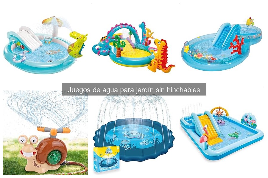 Ofertas en Juegos de Agua para Jardín sin Hinchables