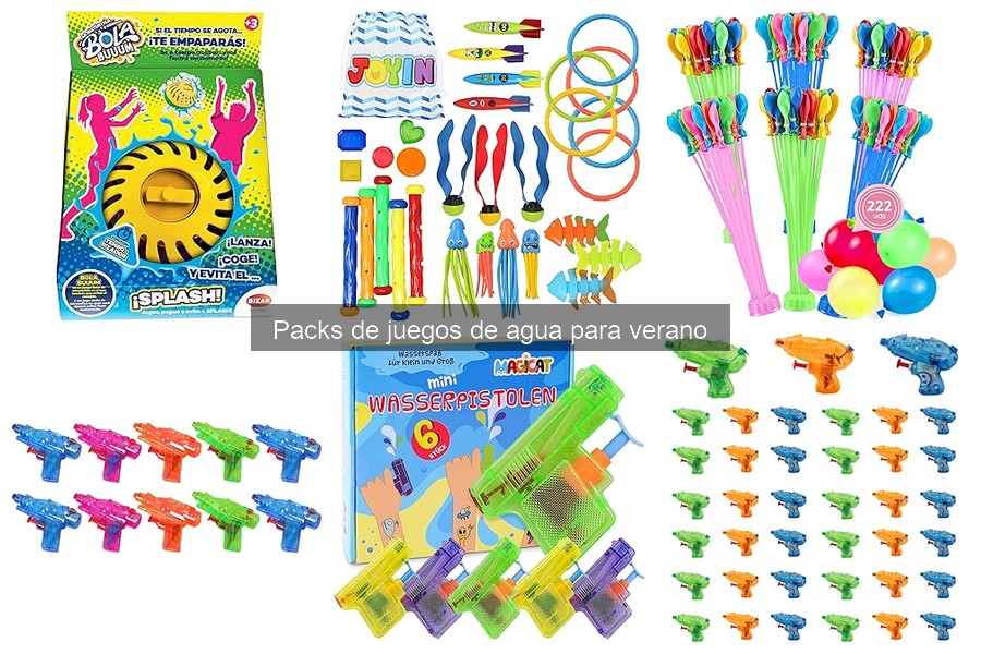 Ofertas en Packs de Juegos de Agua para Verano 2023