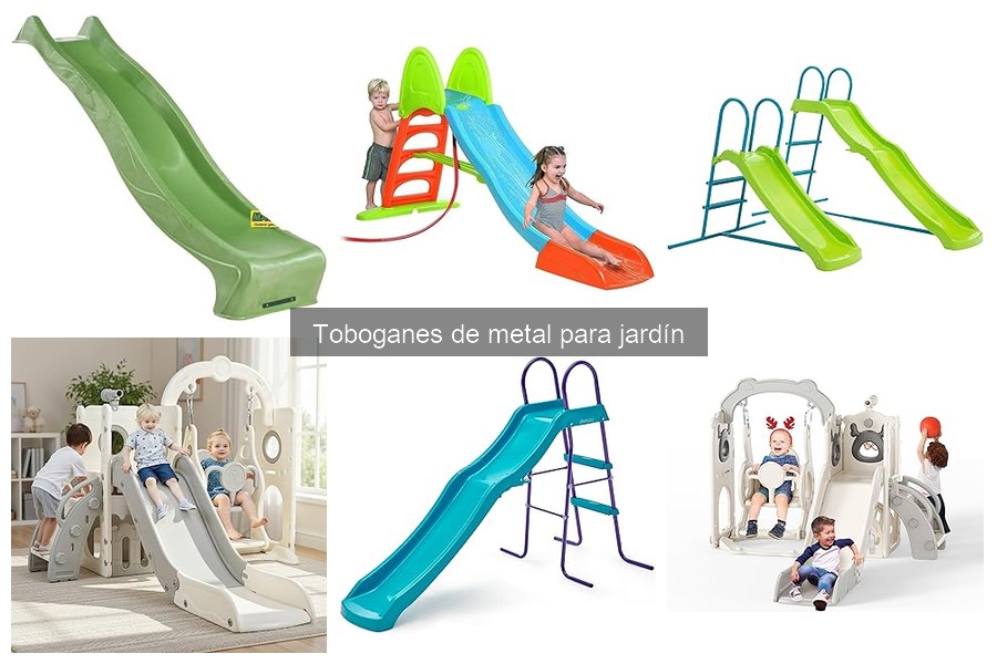 Ofertas en toboganes de metal para jardín: ¡ahorra hoy!