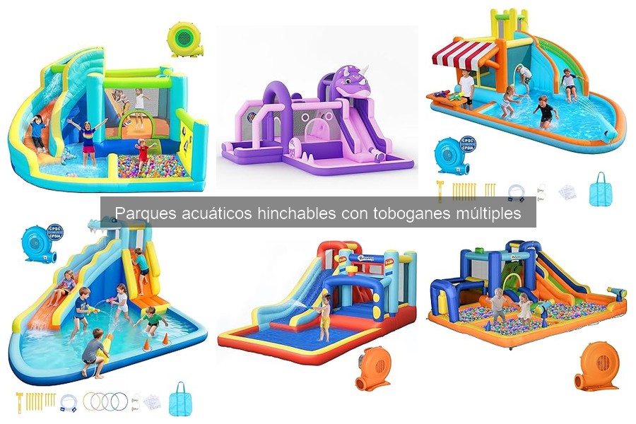 Ofertas y descuentos en parques acuáticos hinchables 2023