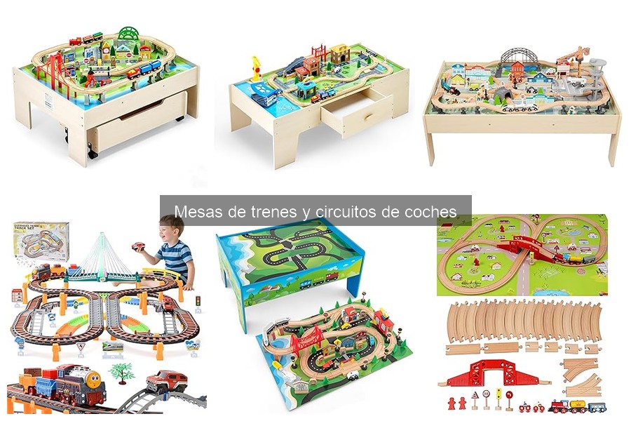 Opiniones de mesas de trenes y circuitos de coches para niños