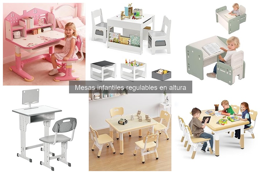 Opiniones de mesas infantiles regulables en altura