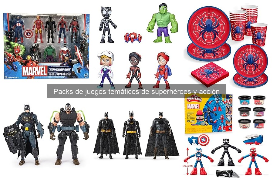 Opiniones de packs de juegos de superhéroes en Amazon