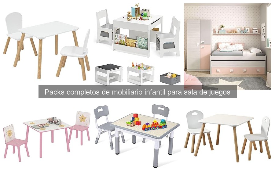 Opiniones de Packs de Mobiliario Infantil para Sala de Juegos