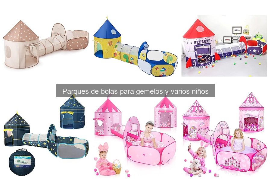 Opiniones de padres sobre parques de bolas para gemelos