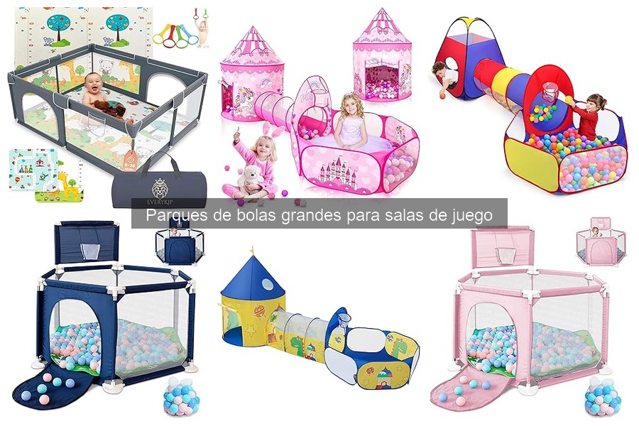 Opiniones reales sobre parques de bolas grandes para niños