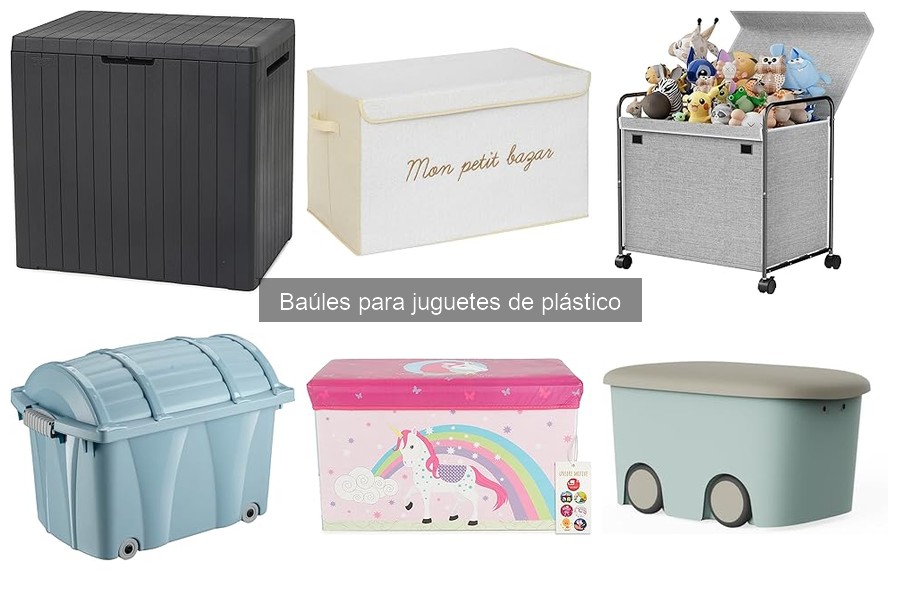 Opiniones sobre baúles de juguetes de plástico