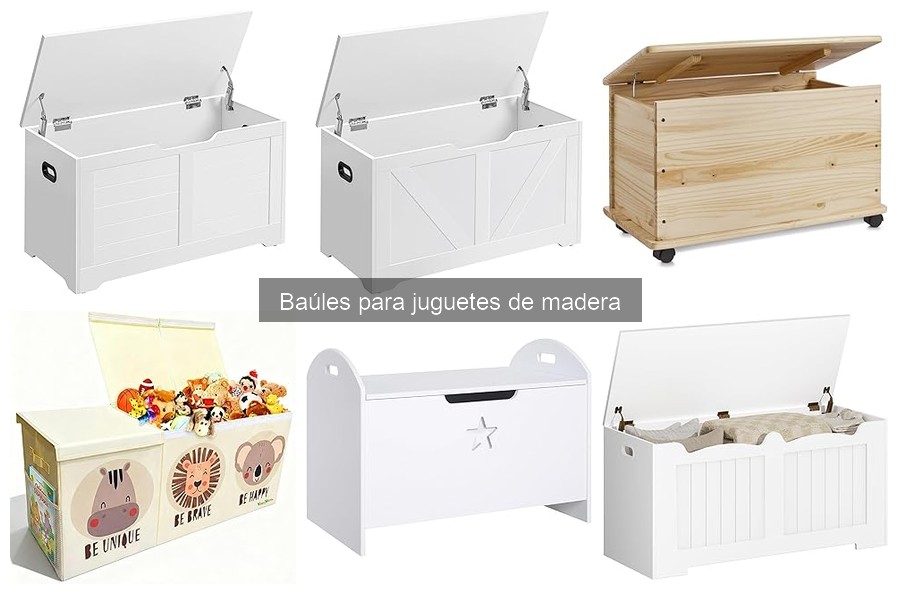 Opiniones sobre baúles para juguetes de madera