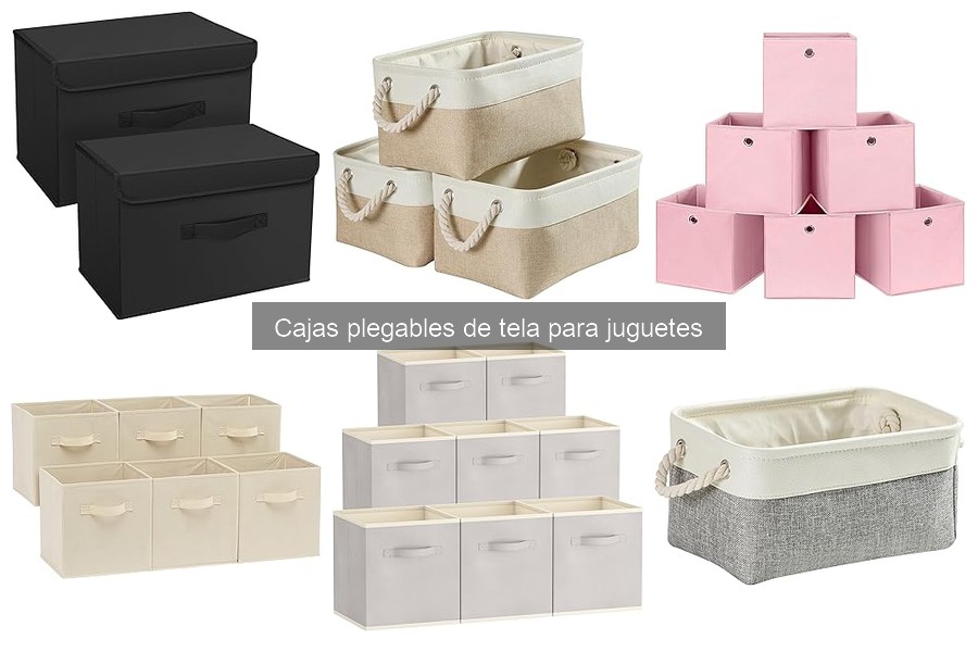 Opiniones sobre cajas plegables de tela para juguetes