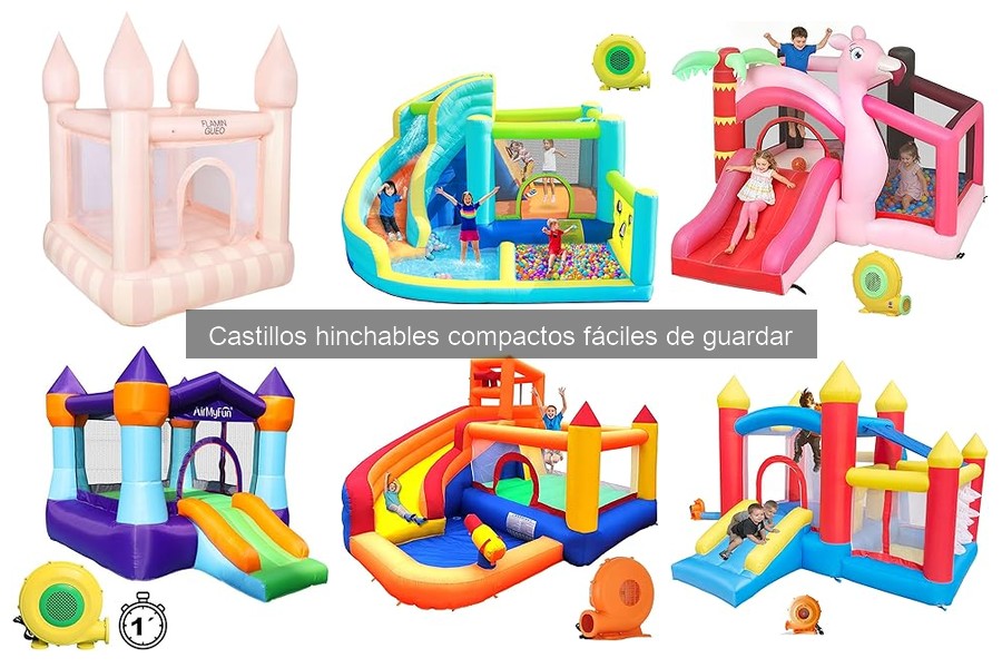 Opiniones sobre castillos hinchables compactos para niños