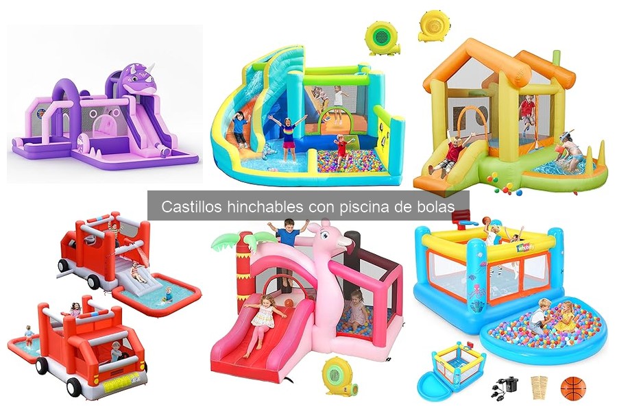 Opiniones sobre castillos hinchables con piscina de bolas