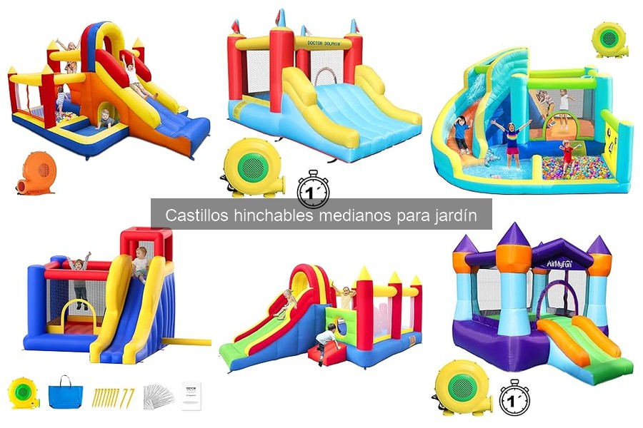 ** Opiniones sobre Castillos Hinchables Medianos para Jardín