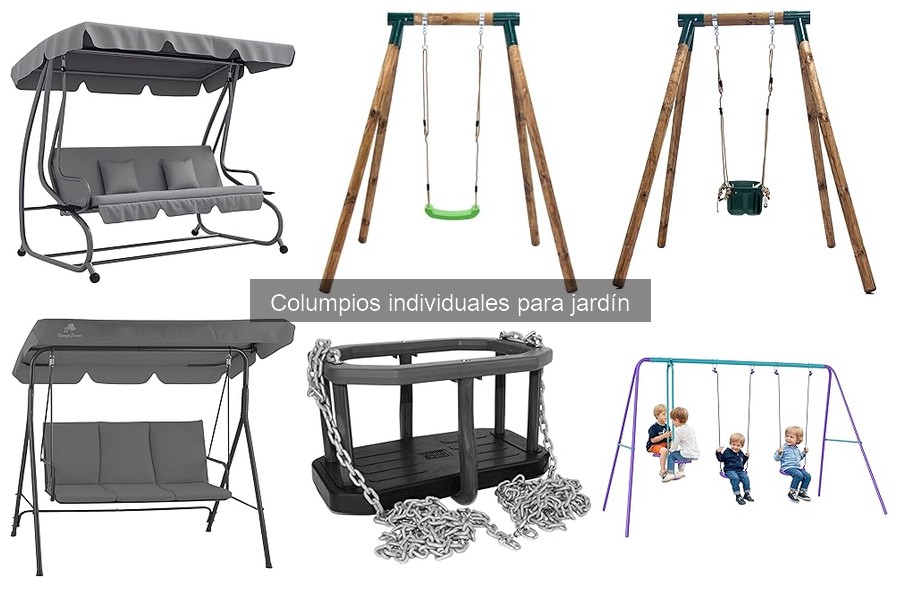 Opiniones sobre Columpios Individuales para Jardín