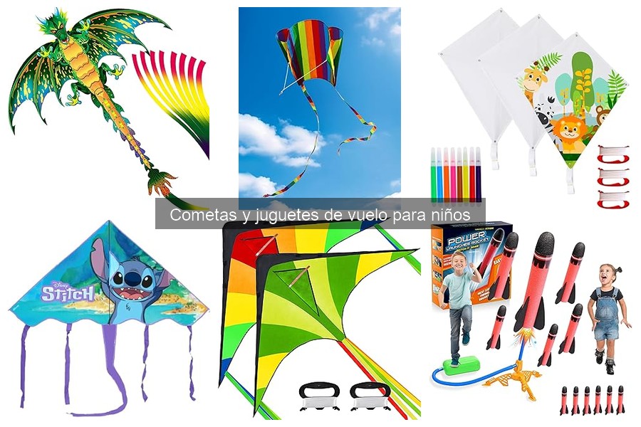 Opiniones sobre cometas populares para niños