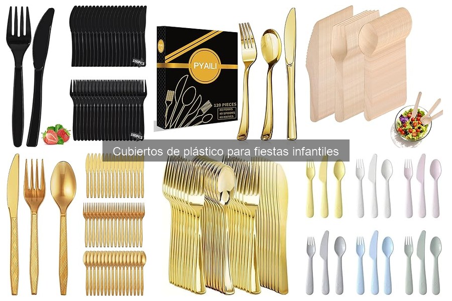 Opiniones sobre cubiertos de plástico desechables para fiestas