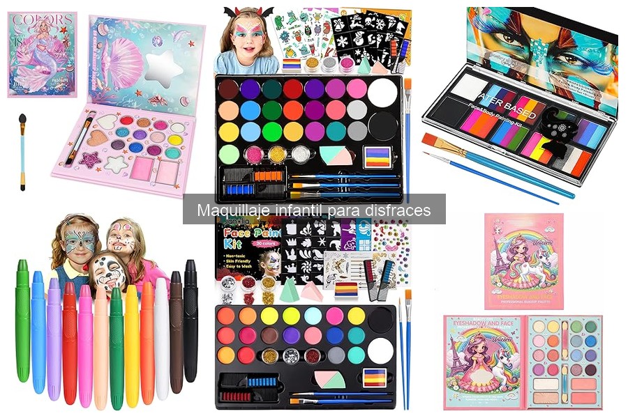Opiniones sobre el maquillaje infantil más popular