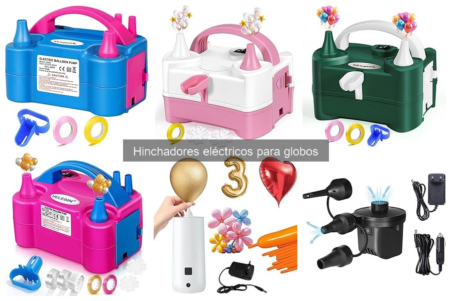 Opiniones sobre hinchadores eléctricos para globos