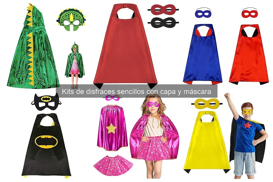Opiniones sobre Kits de Disfraces Sencillos para Niños
